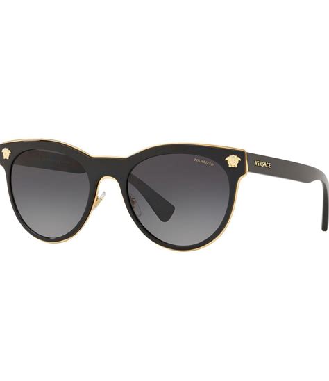 Versace Women's Mirrored Sunglasses 